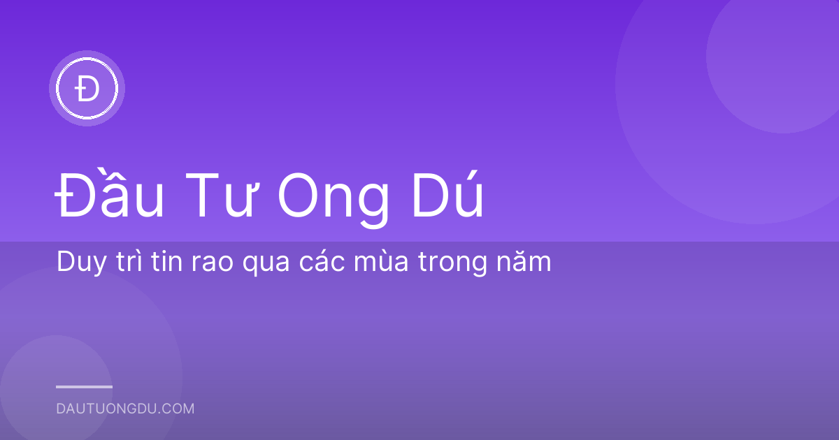 Duy trì tin rao qua các mùa trong năm